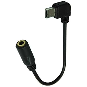 Black Headphone Adapter Cable for Google G1 Phone