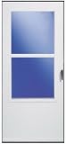 LARSON VINYL-CLAD STORM DOOR self-storing
