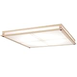 NEC 省エネ LEDシーリング モダン和風 LIFE LED'S 液晶リモコン付 (8～10畳用) HLDC90807