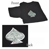 Black Camouflaged Spade T-Shirt