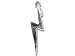Sterling Silver Lightning Bolt Charm