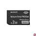Sony 2 GB Memory Stick PRO Duo Flash Memory Card MSMT2G