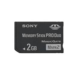 Sony 2 GB Memory Stick PRO Duo Flash Memory Card MSMT2G