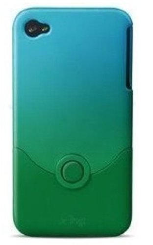 hard case or soft case for iphone Discount iFrogz Blue Green Fusion Select Luxe Case for Apple iPhone 4