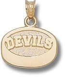 New Jersey Devils Puck 7/16 Charm/Pendant