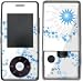 Star Spiral Design Protective Skin Decal Sticker for LG Chocolate VX8500 Cell Phone