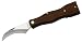 Herbertz Pilzmesser, rostfrei, Holz-Heft, inklusive B�rste
