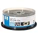 HP 52x LightScribe 700MB 80-Minute CD-R Media - 25 Pack