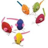 SmartCat Felt Mice Cat Toy