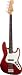 Fender Standard MIM Candy Apple Rw Jazz Bass Guitar