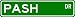 PASH Street Sign ~ Personalized Family Lastname Sign ~ Gameroom, Basement, Garage Sign ** ALUMINUM
