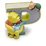 Winnie the Pooh alphabet - Letter P