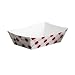 Solo NFT1 1Lb Red Plaid Paper Tray Rectangle 1000-Pack