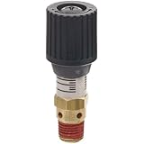 Control Devices CR Series Brass Pressure Relief Valve, 0-100 psi Adjustable Pressure Range, 1/4" Male NPT