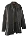 TravelSmith - Men's Lambskin Leather Car Coat