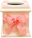New Arrivals Tissue Box, Pink Polka Dot