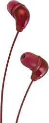 JVC HA-FX34R Marshmallow In-Ear Headphones (Red)