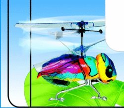 microGear R/C Micro Insect Bee Helicopter