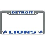 Detroit Lions NFL Chrome License Plate Frame