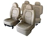 Genuine Car Leather Seat Covers - Chevrolet Tahoe/Suburban & GMC Envoy/Denali 2007 to 2008