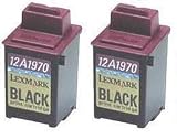 Take4Less 2-pack Black Lexmark 12A1970 70 Remanufactured ink Cartridges for Lexmark X63 X73 X83 Z42 Z43 Z45 Z51 Z52 Z53 Z54 Z715 Z82 Z705 X83 X85 X125 A1000 A1200 A1500 A3000 A4000 IJ1200 P122 P707 P3150