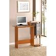Computer Desk - Easy Assembly - Light Cherry Finish