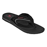 IMAGE OF New Balance Men's The N-Tense Flip Flop,Black/Charcoal,11 M US