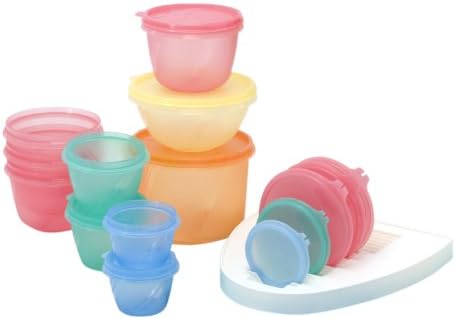 Fresh Keeper 21-Piece Citrus Organizer Storage Set with Lid