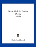 Norse Myth In English Poetry (1919)