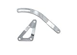 Spectre 4704 Chrome Alternator Bracket Set for Small Block Chrysler 318-340-360