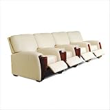 Bass Celebrity Row of Four Lounger Celebrity Row of Four Home Theater Chairs