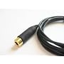 SONY 3.5mm 1 Metre Gold Plated Extension Cable/Lead audio plug jack earphone 1m extension cable