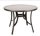 YOTRIO INTERNATIONAL LLC 01283 BRZ RND Bistro Table