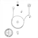 Handicap Bathroom
Sentinel Mark II Balanced Pressure Handicap Shower Set and Diverter Tub Spout and Intergal Stops
