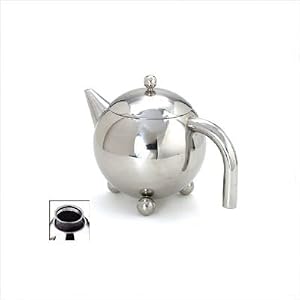 12 Oz Footed Teapot with Infuser by 