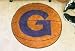 NCAA GEORGETOWN HOYAS BASKETBALL SHAPED DOOR MAT RUG
