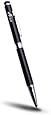 Acase Capacitive Stylus Pen Combo (Twist Style) for Apple iPad, Samsung Galaxy, Blackberry Playbook (Jet Black)