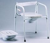 TFI 3 in 1 Elongated Universal Steel Commode