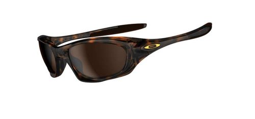 Oakley Mens Twenty OO9157-02 Oval Sunglasses,Tortoise Frame/Dark Bronze Lens,one size On Sale
