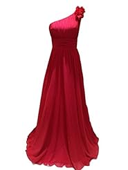 One Shoulder Bridesmaid Dress/Prom Dress 