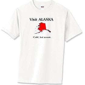 Visit Alaska T-Shirt Standard Cotton