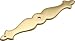 Tools & Hardware : Belwith P8104-LP Cabinet Hardware Backplates, 5" X 7/8" O.A.