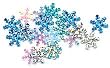Snowflake Sequins (15mm) by Hero Arts