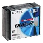 Sony Dvd+r 4.7GB 10DPR120BSL - Confez...