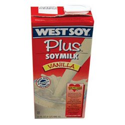 1 Quart Vanilla WestSoy Plus Soymilk (03-0643) Category: Miscellaneous Beverages and Mixes by The Hain Celestial Group