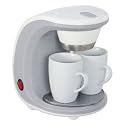 ドウシシャ 2カップコーヒーメーカー　グレーQuatogli DCM-1101-GY