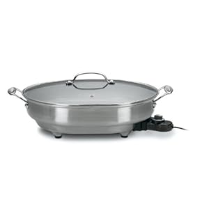 Cuisinart CSK-150 1500-Watt Nonstick Oval Electric Skillet