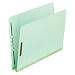 Pendaflex Pressboard Folder With Fasteners, 0.33 Cut, Letter, Light Green, 25 Box (17178)
