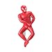 Kikkerland Luchador Bottle Opener, Assorted Colors and Styles