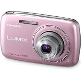 Lumix DMC-S1 12.1 Megapixel Compact Camera - 5 mm-20 mm - Pink